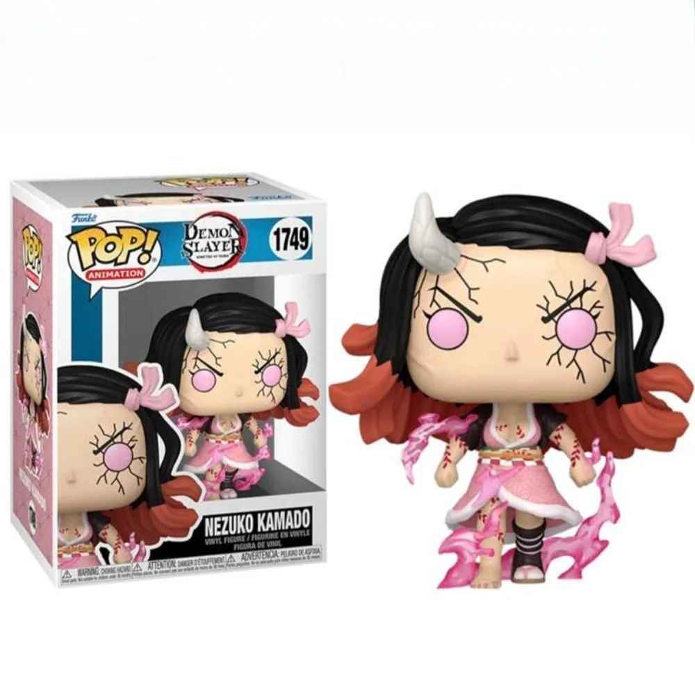 

Funko Pop Demon Slayer Kimetsu No Yaiba Nezuko Kamado 1749 Action Figure 10cm Collection Model Ornament Decoration Toy Doll Gift