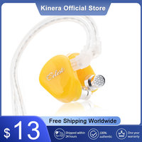 Kinera Celest Rue In Ear Earphones Composite Titanium Diaphragm 6mm Micro Dynamic Driver Headset Cable Hifi Music IEMs For Gifts