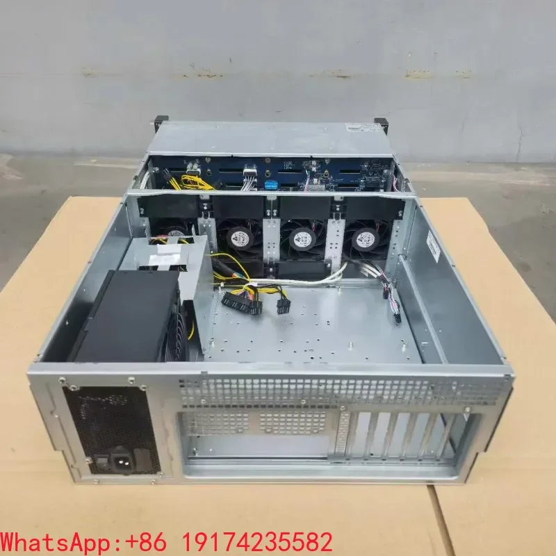 4U Industrial Storage Rack Case, 24‑Drive Positions, ATX Power Supply Bay, 12Gb Expandable HDD Backplane