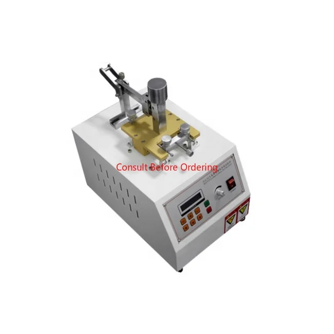 10 Years Manufacturer Rubbing Color Fastness Testing Machine