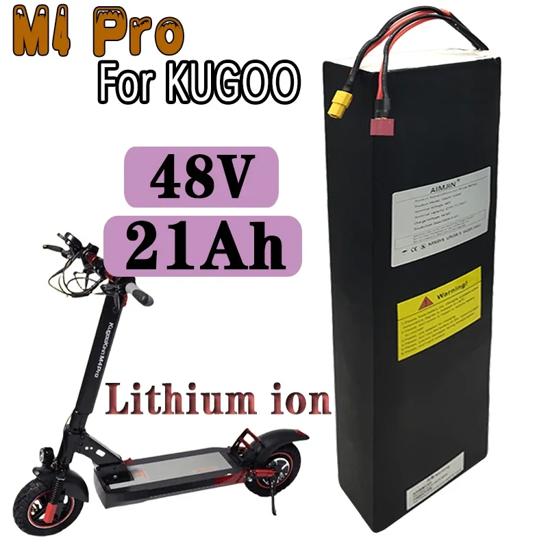 Original 48V 21Ah For Kugoo M4 PRO Electric Scooter Powerful Motor 18650 Lithium Battery 13S6P