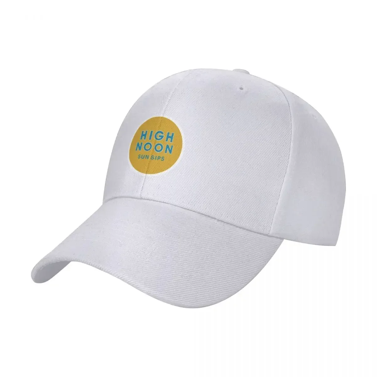 High Noon Sun Sips CircleClassic T-Shirt Cap baseball cap designer hat Hat beach elegant women's hats Men's