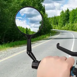 Bicycle Mirror Handlebar Rearview Mirror  Motorcycle MTB Bicycle Eyeglass Mirror Bar End Riding Cycling Mirror Bike Accessories