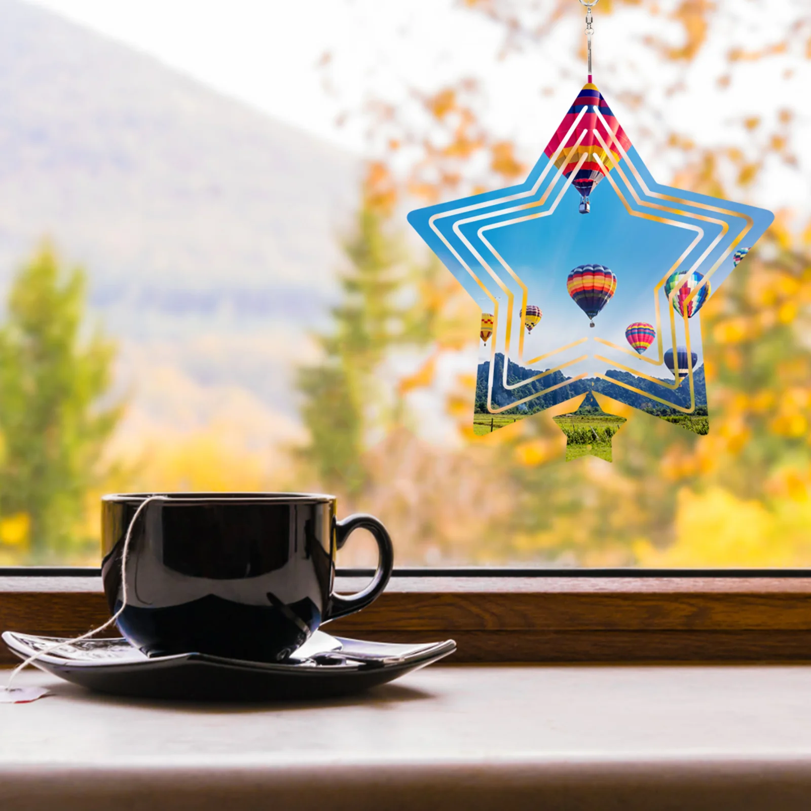 

DIY Sublimation Wind Spinner Aluminum Blank Hanging Decor for Garden Yard Tree Sublimation Wind Spinners Garden Decorations