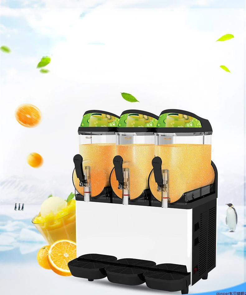 snow melter parts double cylinder slush machine mixing blade for Donper