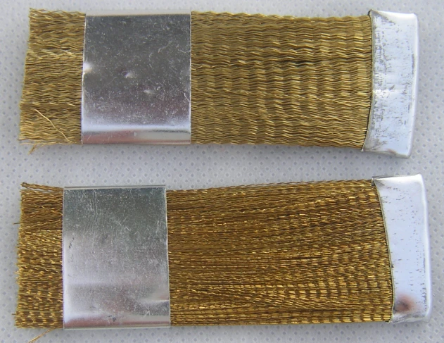 

10pcs Portable Dental Bur Needle Electric Drills Cleaner Brushes Material Copper Flat Brush Copper Wire Drill Manicure Brush