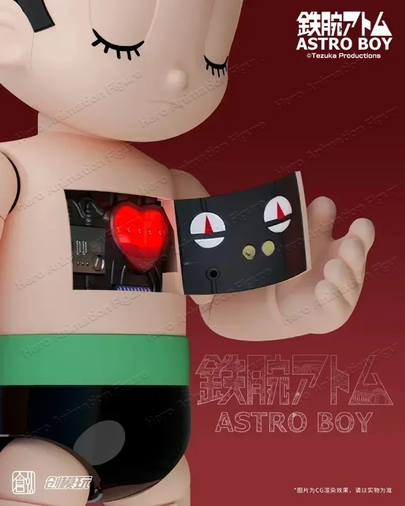 

In Stock Tron Model Kit Astro Boy 30cm Action Figure Collection Assembled Model Doll Boy Toy Gift Collection