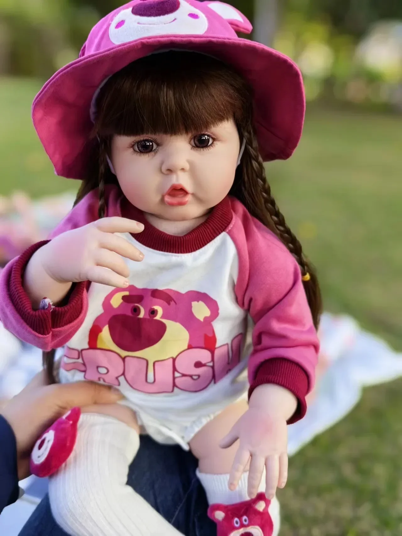 60Cm Simulatie Pop Babypop Beweegbare Figuren Modepoppen Reborned Baby Speelgoed Pop Levendige Realistische Stimuleren Speelgoed Kids gift