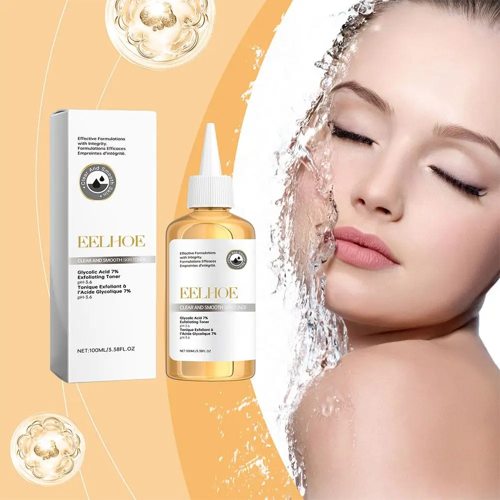 

7% Glycolic Acid Toning Solution Ordinary Acne Remover Firming Lifting Care Wrinkles Acid Toner Glycolic Skin Facial Glowin S2C6