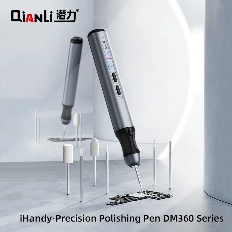 QIANLI iHandy DM360 High Precision Mini Polishing Pen Intelligent Motherboard  IC Chip Face ID Lattice Burnishing Cutting Tool