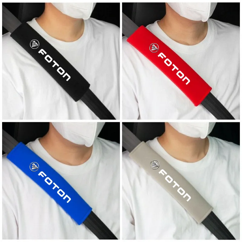 Cotton Car Seat Belt Safety Belt Shoulder Protector Cover For Foton pickup General Tunland G7 G8 G9 Auman Toano Sauvana