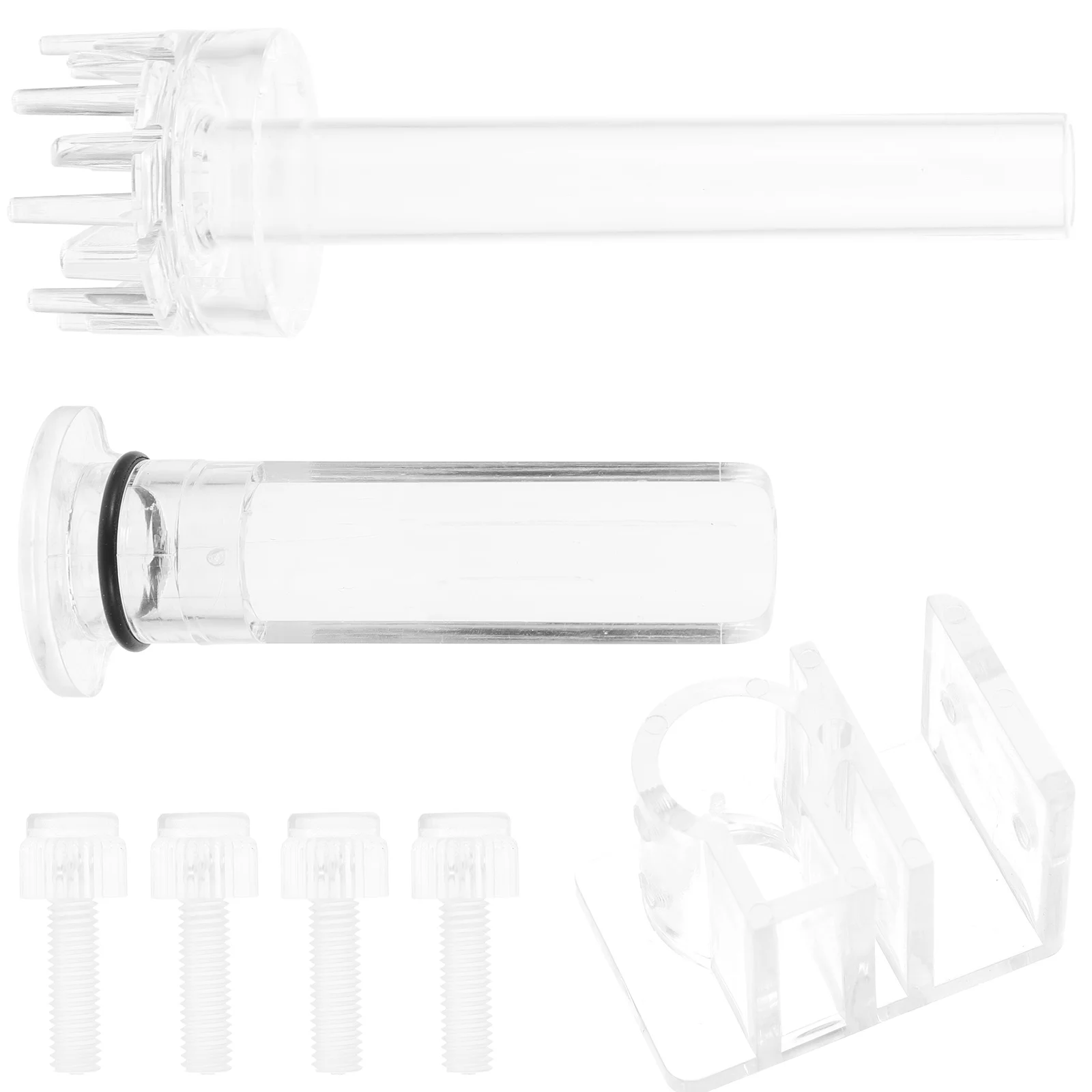 

Acrylic Water Pipe Clips Hose Holder for Fish Tank Aquarium Supplies Sturdy Fixation Easy Installation Pet Accessories