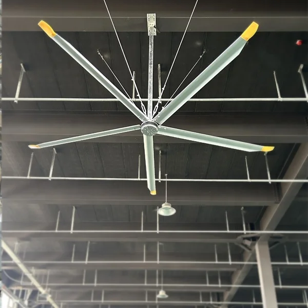 

3.6m (12FT) Industrial HVLS Ceiling Fan 5-Blade Super Volume Air Cooling Large Space Ventilation High-Volume Air Circulation