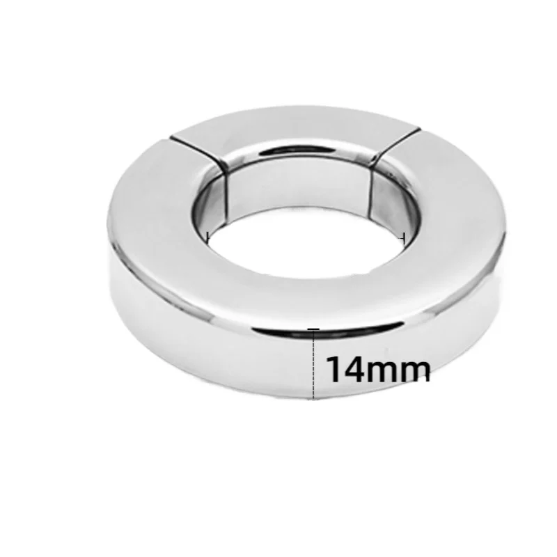Magnet Scrotum Cage Dick Chastity Penisring Pendant Cock Sleeve Penis Extender Adult Man Tools Supplies Masturbation Sexy Gadget - view 5