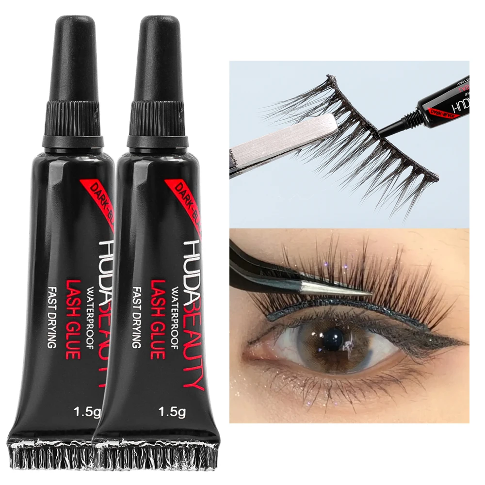 Waterproof Quick Dry Eyelash Glue Lasting Strong Lash Glues Non-irritating False Eyelashes Extensions Adhesive Makeup Cosmetics