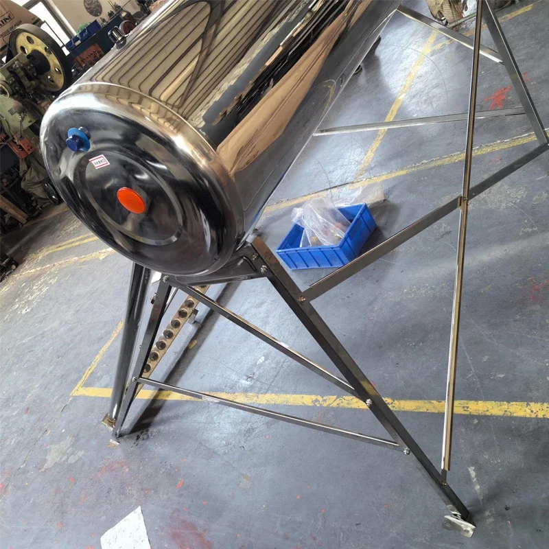 Thermosiphon Vacuum Tube Solar Water Heater Non Electric Circulation Simple Mechanism Energy Efficient