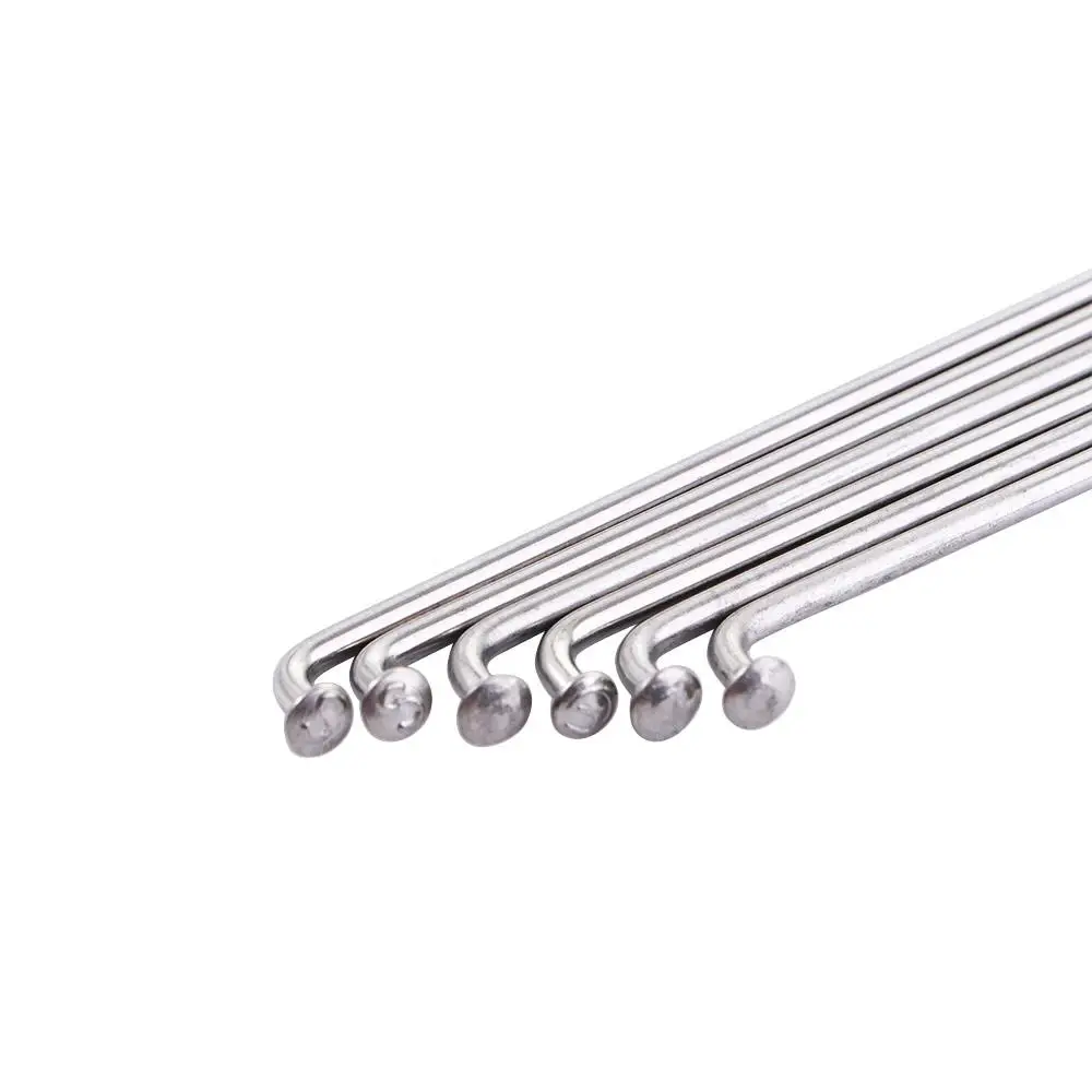 

Strength Bike Accessories Mountain Bike 700C Wheels Road Bike 26inch Spokes Nipples Cycle Spokes Stainless Steel Bicycle Spokes