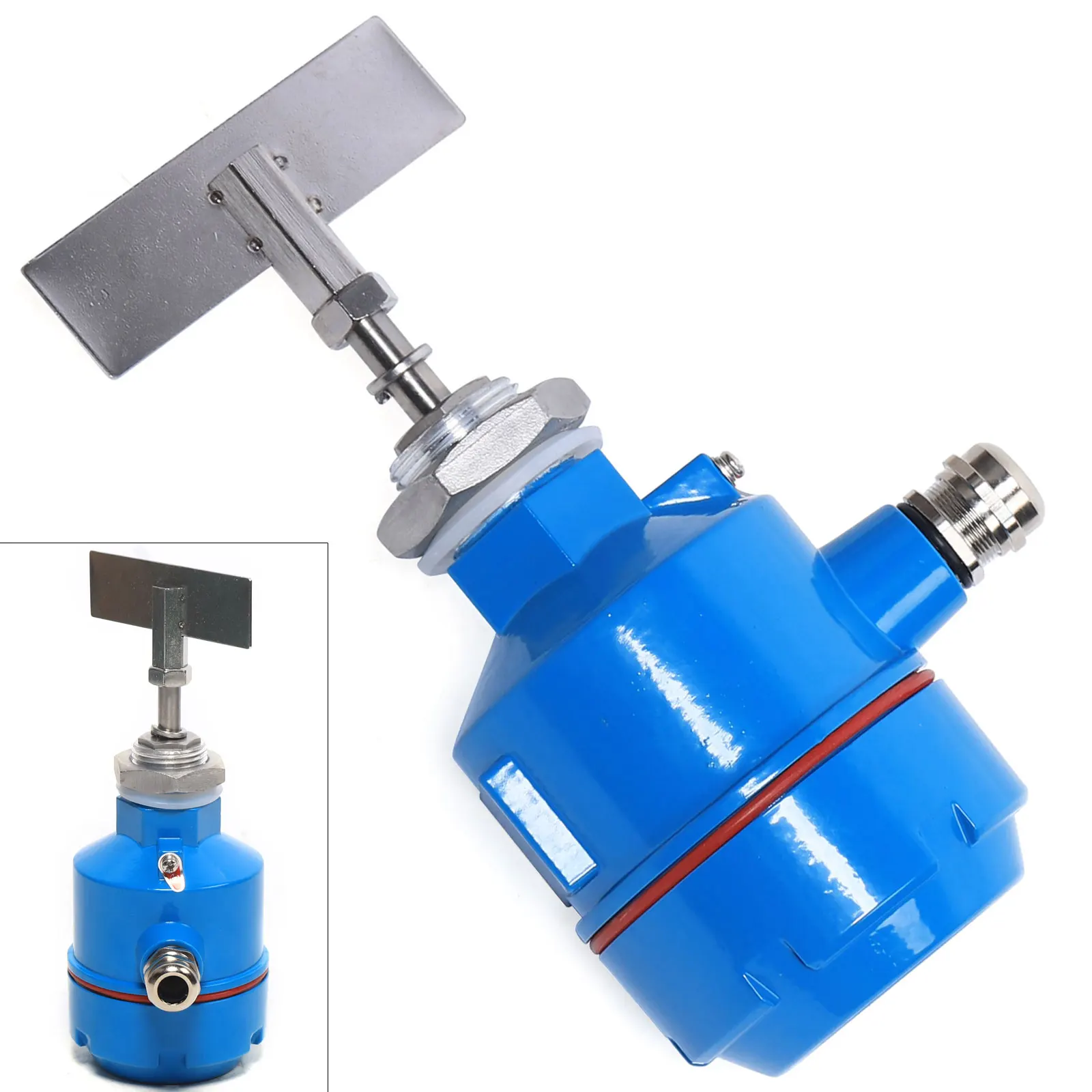 Roterende peddelniveausensor Niveauschakelaar Fit Poederbak Detecteer bedieningsschakelaar 24v Compacte structuur en compacte vorm Betrouwbaar