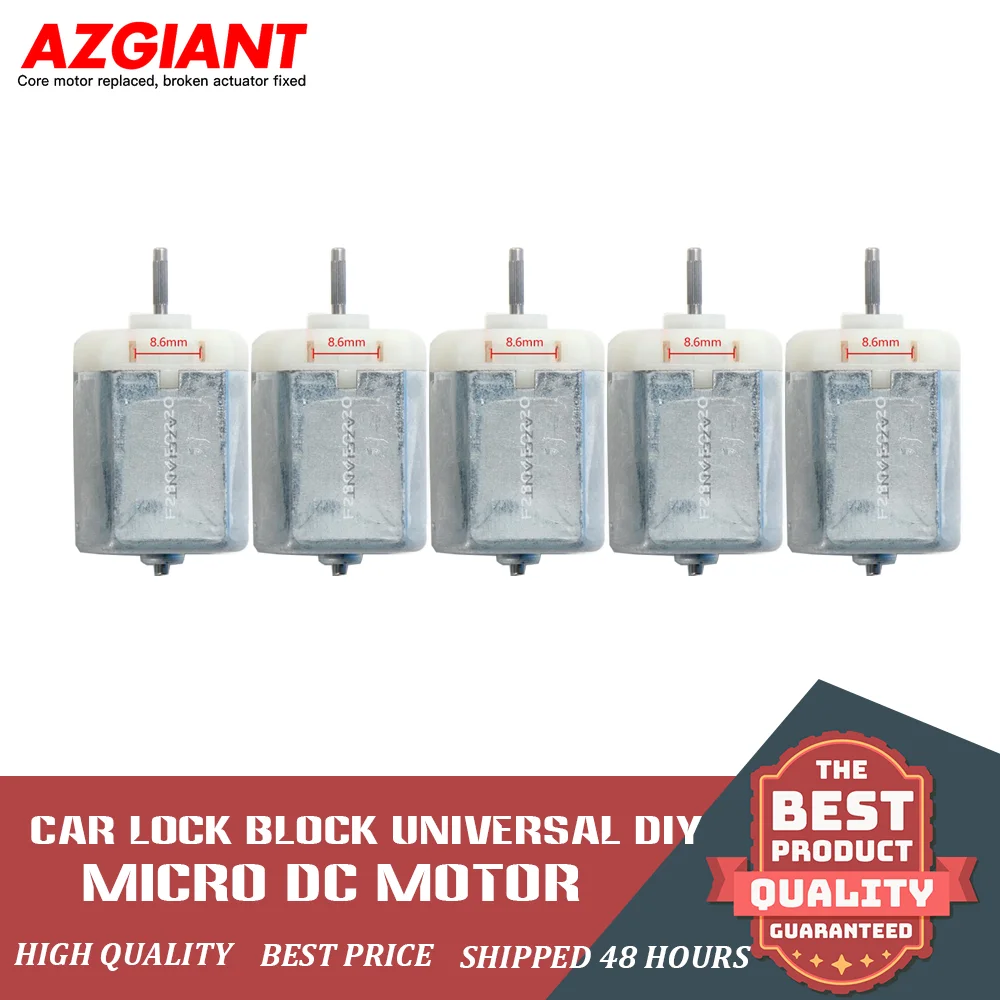 

AZGIANT 5pcs Automotive Dotting Machine Lock Block FC280 DIY Direct Current Small 12V DC Motor Accessories