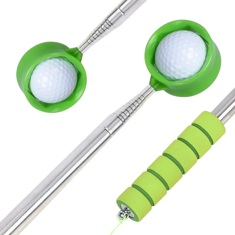 

The Retractable Golf Ball Picker Lightweight Stainless Steel Golf Ball Finder and Easy Handle Make It the Perfect Golf Ball Gift