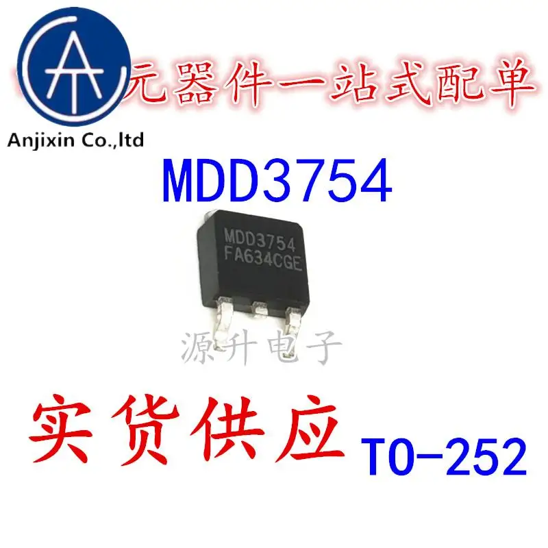 20 Chiếc 100% Orginal Mới MDD3754 Hiệu Ứng Trường MOS Ống SMD Đến-252 P Kênh