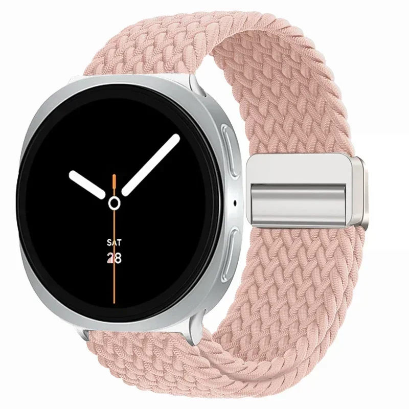 Geflochtenes Solo-Loop-Armband für Samsung Galaxy Watch 8 40/44mm Zubehör Nylon-Armband Correa Galaxy Watch 8 Classic Band 46mm – Detail 18