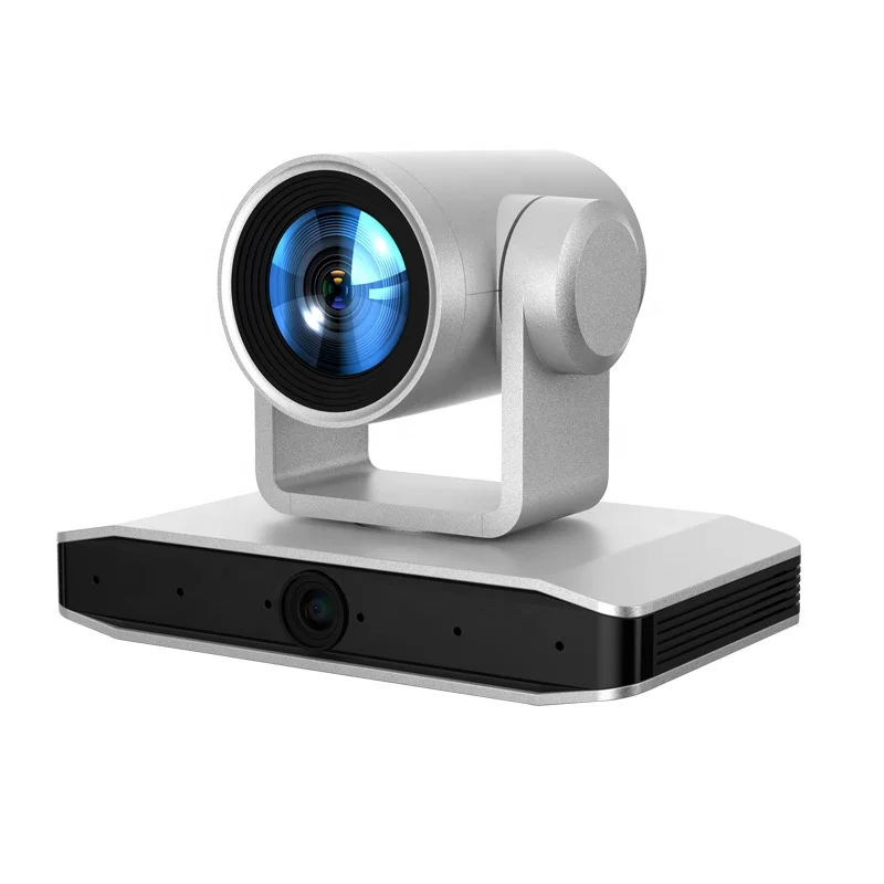 4K Auto Framing  Camera - 12X Optical Zoom Dual Lens USB3.0 Live Streaming Webcam for Conference Room Church Lecture Capture
