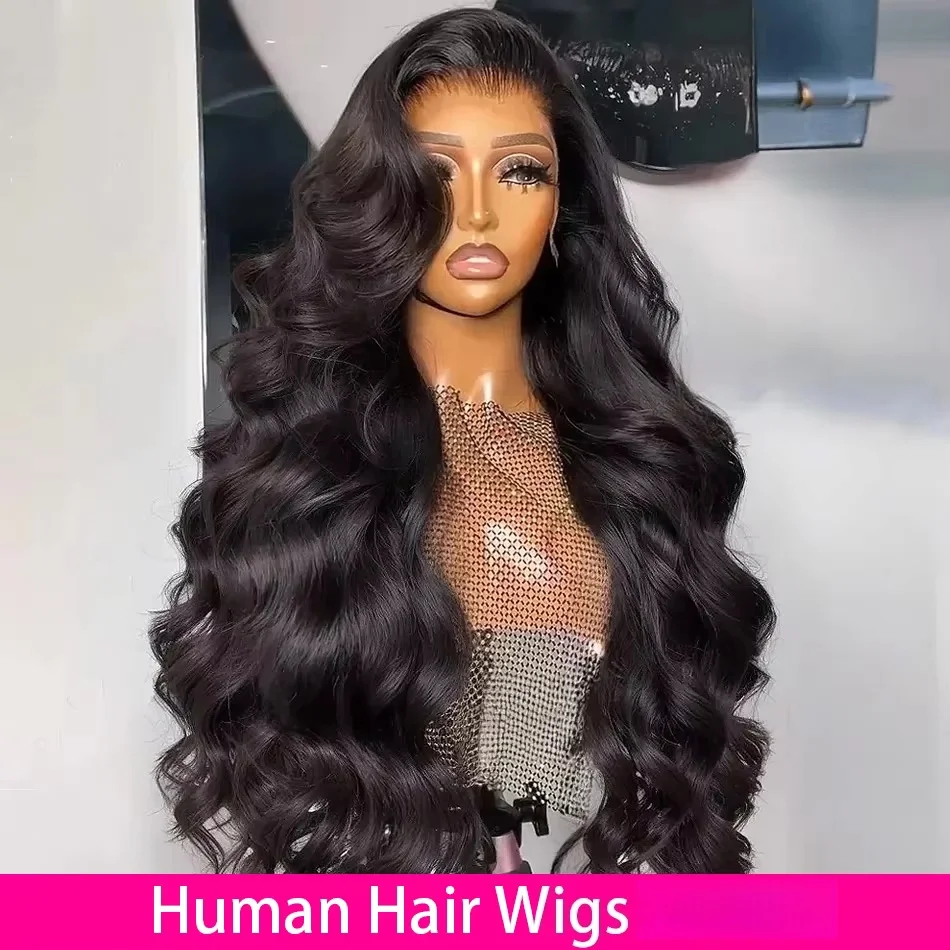 40 pouces vague de corps perruques de cheveux humains 13x6 Hd dentelle frontale perruque brésilienne pré plumée dentelle pour les femmes 13x4 dentelle avant perruques 250 densité