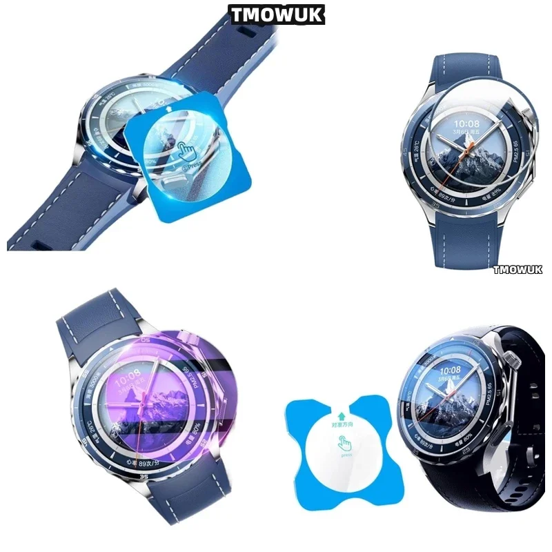 

For OPPO Watch X2 For CMF Watch Pro 2, Full Coverage, 9H Tempered Glass, Edge-to-Edge Protection.