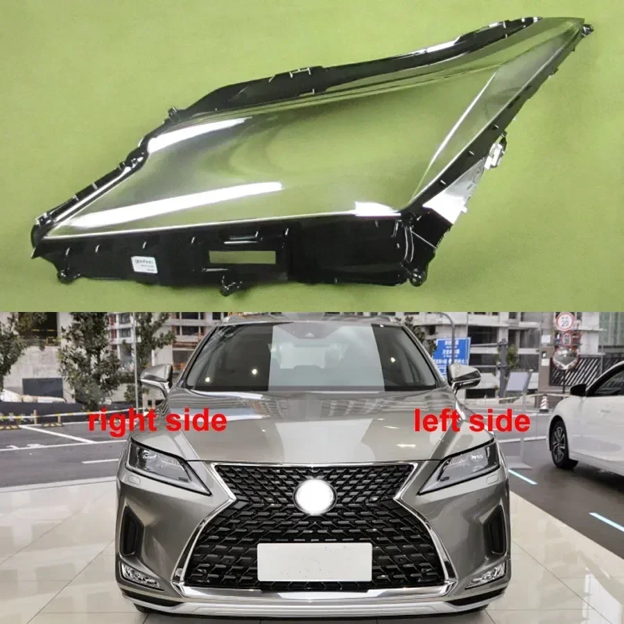 For Lexus RX300 RX350 RX450 2016 2017 2018 2019 Car Accessories Headlight Cover Lampshade Case Headlamp Shell Lens Plexiglass