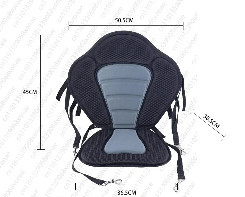 Kayak inflable, cojín de asiento, canoa, remo, Eva con respaldo, tabla de surf, Sup, tabla de Paddle, asiento ajustable