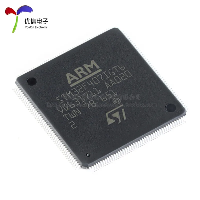 5PCS original authentic STM32F407IGT6 LQFP-176 ARM Cortex-M4 32-bit microcontroller MCU  