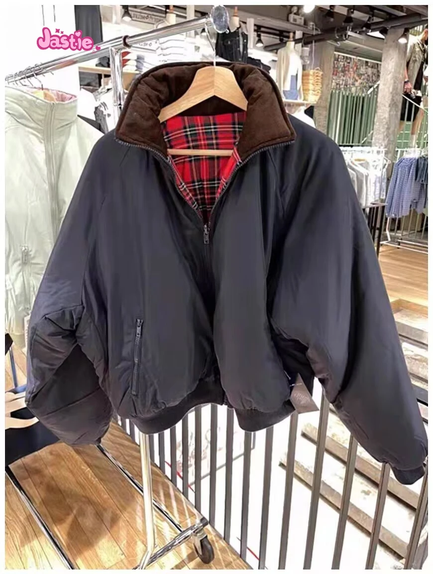 plaid red