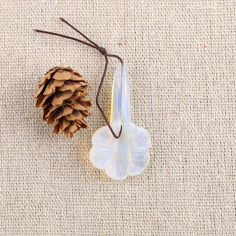 

B&F Opalite Earring Beads for Jewelry Making, Handmade Natural stones beads, Stones for jewelry Making Supplies