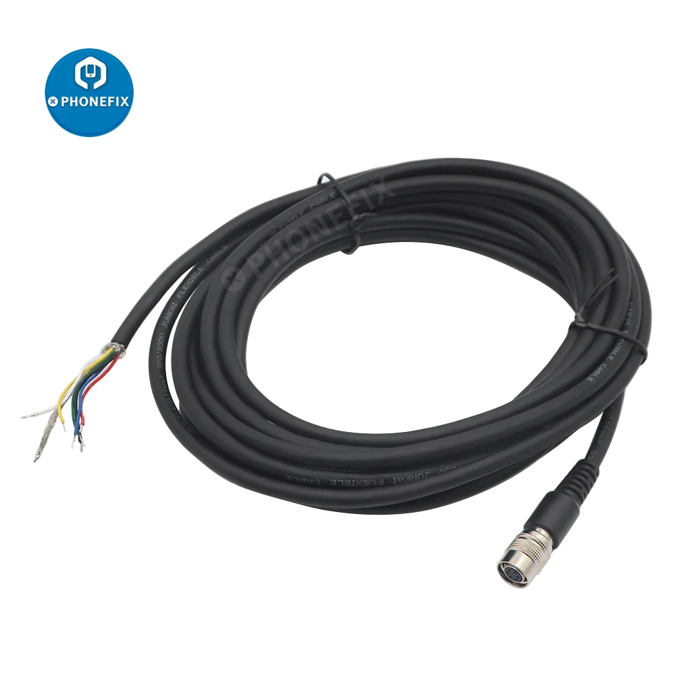 

Machine Vision Light Source Line for Basler AVT GIGE Sony Cognex CCD Industrial Camera 5 Meter Power Trigger IO Signal Cable