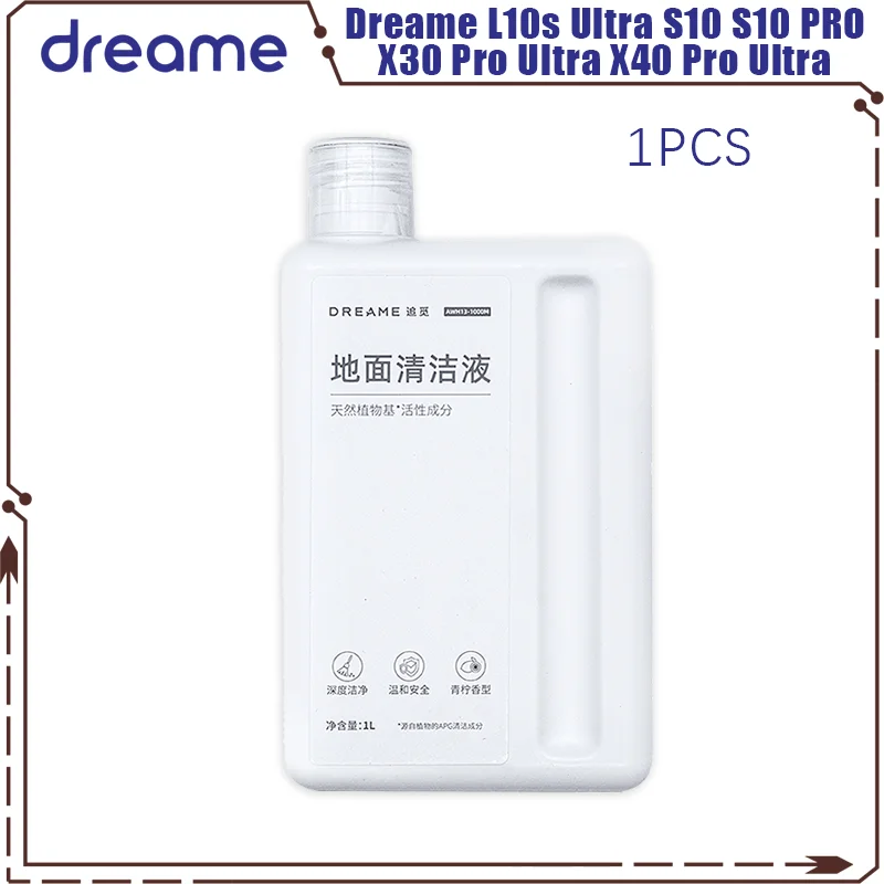 Original Liquid Dreame L10s Ultra S10 S10 PRO X30 Pro Ultra X40 Pro Ultra vacuum cleaner special floor cleaning Fluid 1L