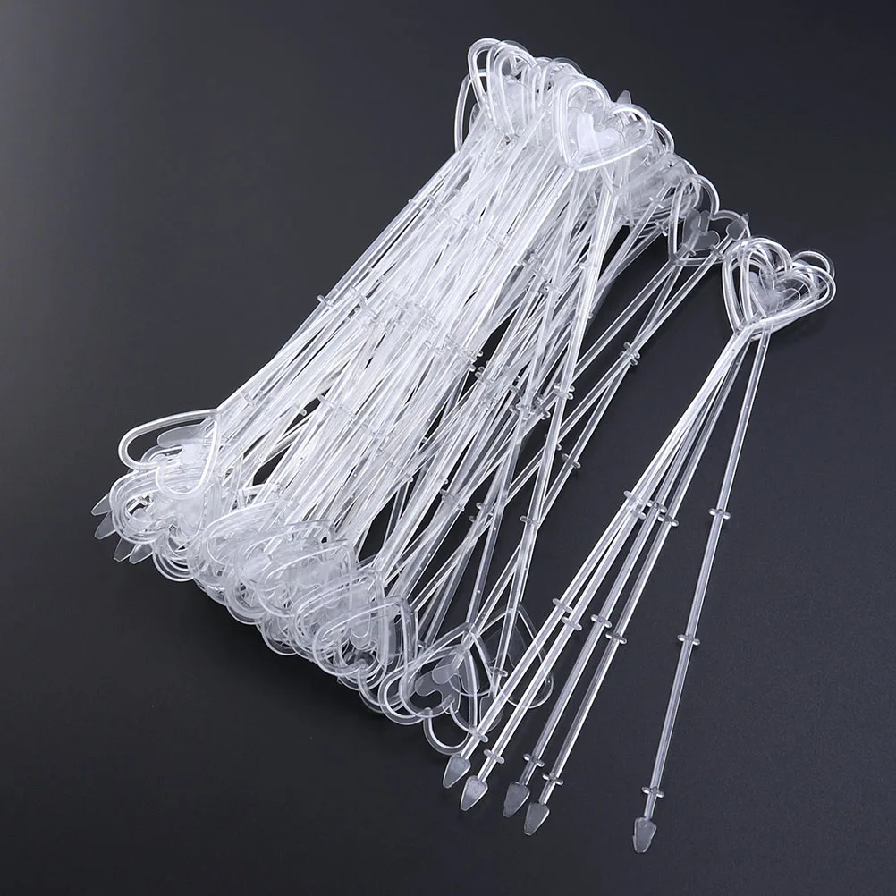 

80pcs Flower Sign Card Holder High Grade Wedding Supplies Bridal Shower Anniversary Decor Heart Shape Clips Tag HoldersReusable