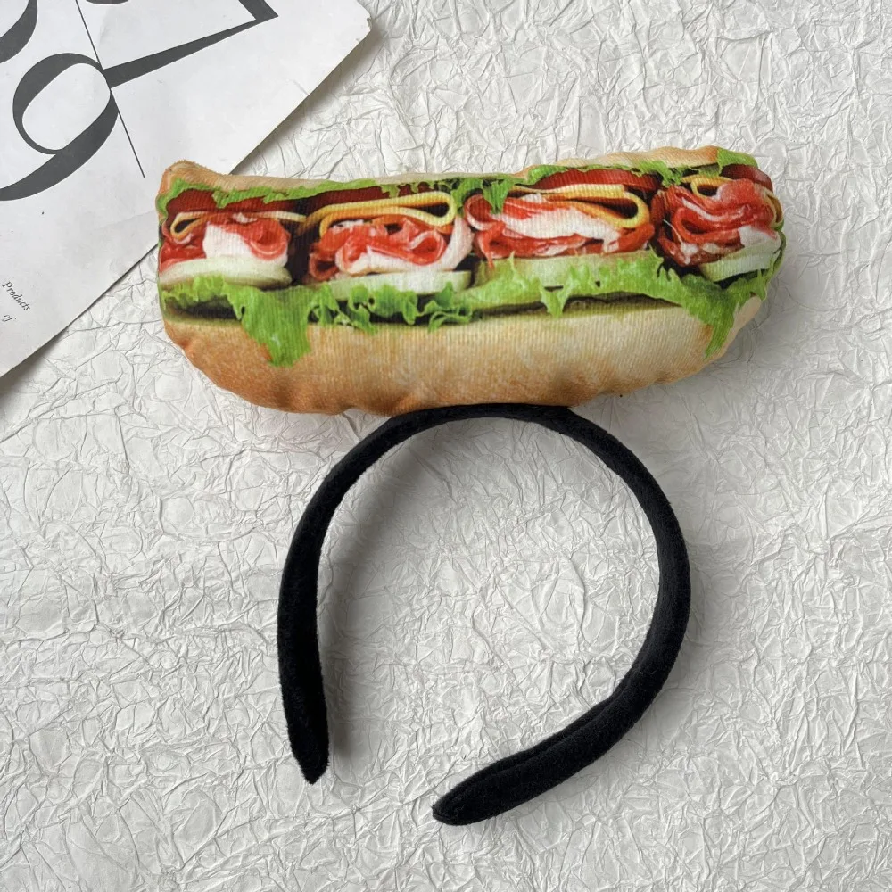 

Funny Kawaii Simulated Food Hair Hoop Korean Style Headwear Fruits Headband Tomato Banana Vegetable Hair Bands Children