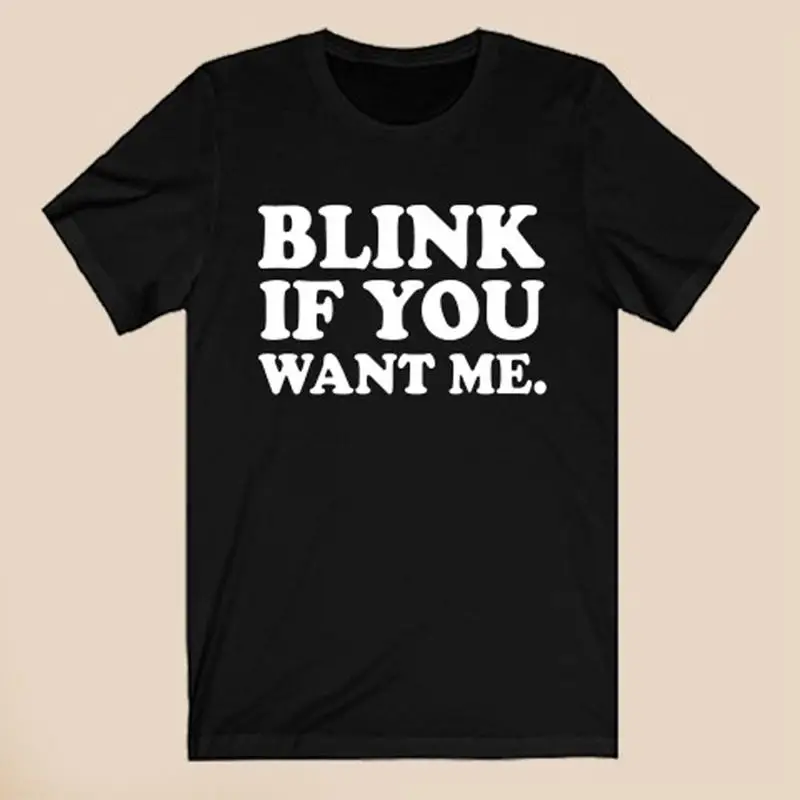 

Kenny Powers Blink Me If You Want Мужская черная футболка Размер S 3XL