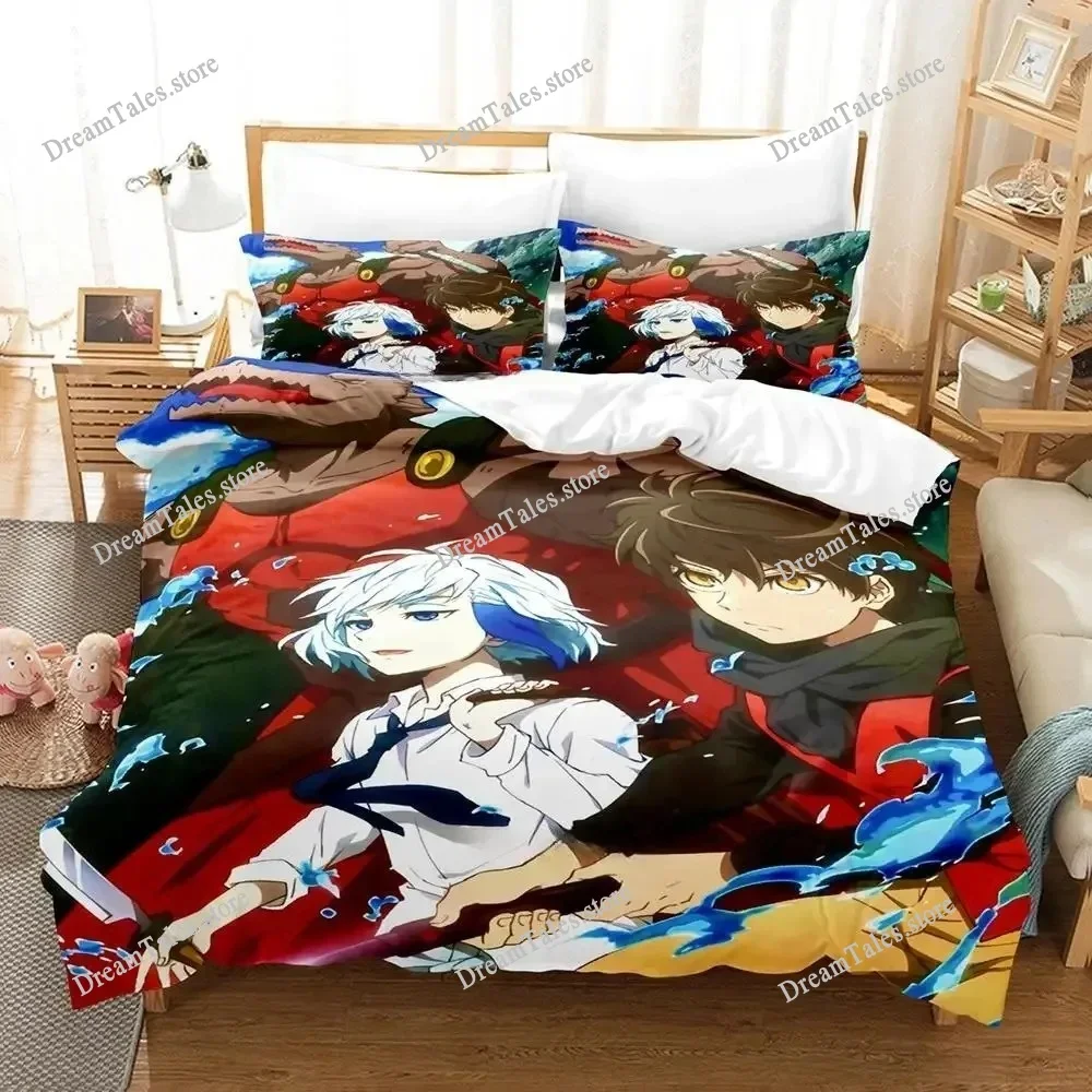 Tower of God Bedding Set Single Twin Full Queen King Size Bed Set Adult Kid Bedroom Duvet Cover Sets 3d Print Anime Luxury Gift