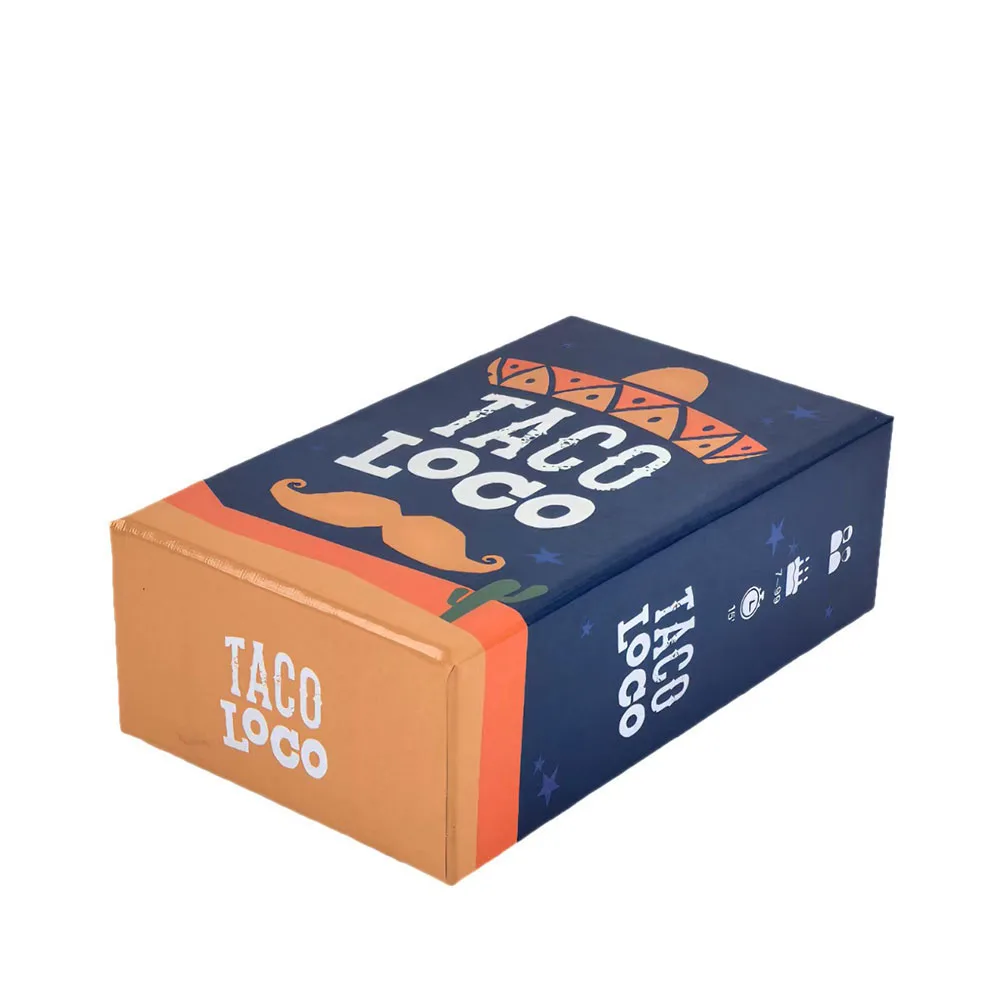 

TACOLOCO Crazy Taco Strategy Card Game for 2-5 Players Fun Family Party Board Game in Chinese and English