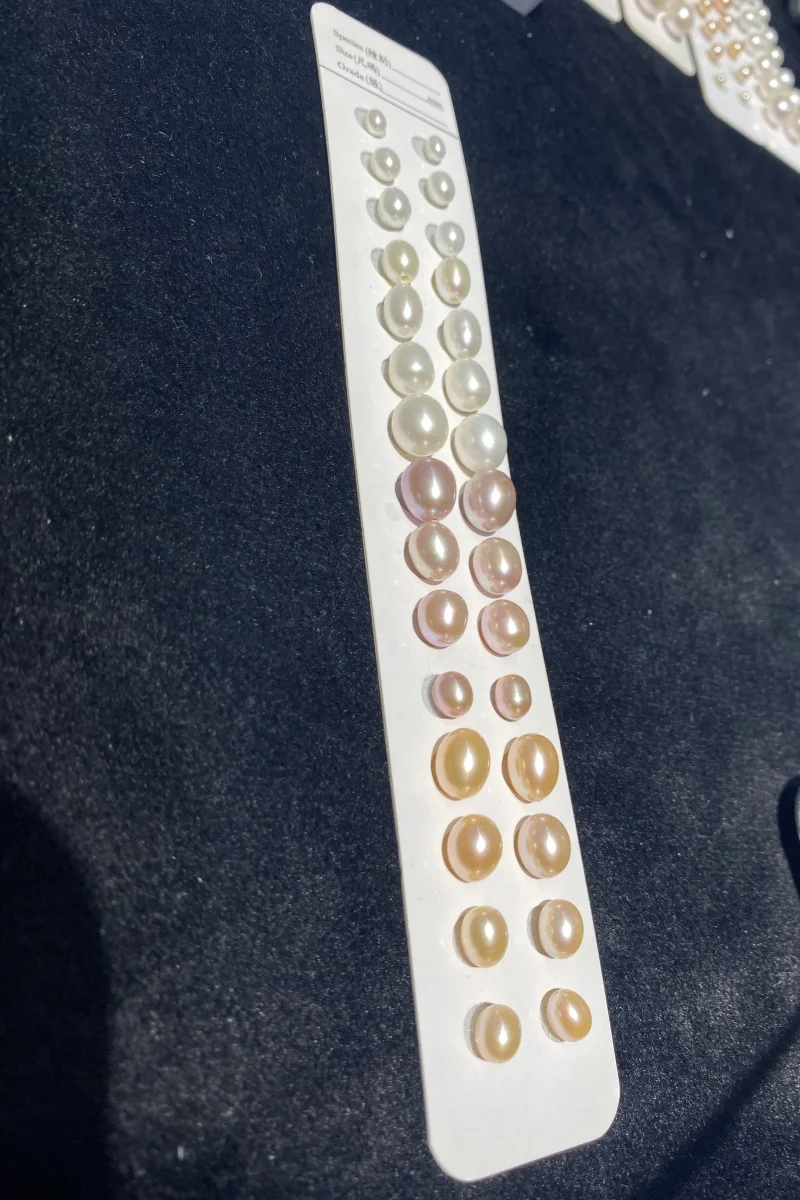 

3A 4A Блестящий натуральный рисовый жемчуг, свободные бусины 5-11 мм, полупросверленный пресноводный жемчуг для изготовления серег, ожерелья, ювелирных изделий