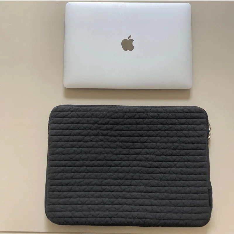Solid Color Tablet Bag For IPad Pro10.5 11 Macbook Air Pro13.3/13.6 14 15 16 Samsung Dell 15.6 Inch Lightweight Laptop Sleeve