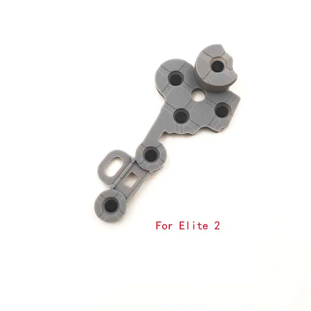 Goma conductora de controlador inalámbrico para Xbox one s Elite 2 Series S X, piezas de reparación de botones de silicona, reemplazo