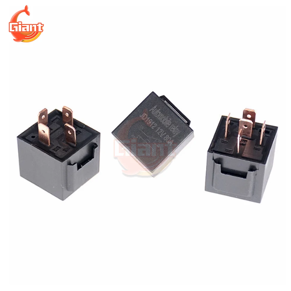 4 Pin 5 Pin 12V/24V Mini Waterproof Relay High-power Automotive Control Moudle AC/DC Car Relays DIY Multi-function Relay Moudle