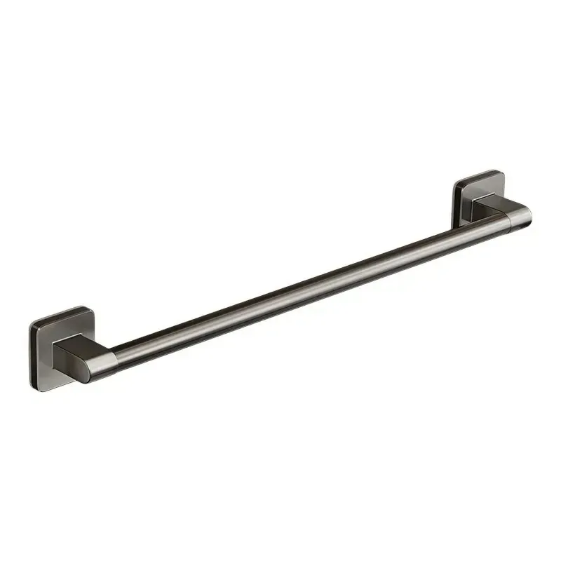 

Wall Mounted Towel Rack High Quality Bathroom Storage Rack Bathroom Horizontal Bar Towel Rack Non Perforated Suction Cup