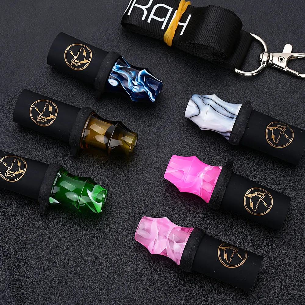 Wolf Coolvape Resin Hookah Pipe Mouthpieces shisha For Sheesha Chicha Narguile Shisha Water Pipe Silicone Hang MouthTips