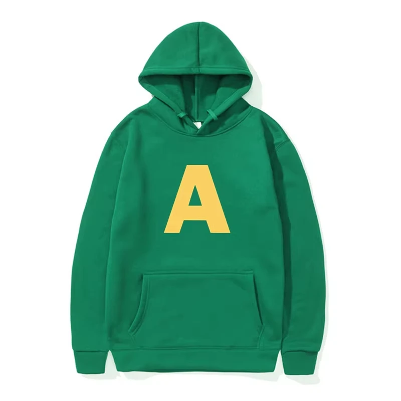 Alvin und die Chipmunks – The Squeakquel Pullover-Sweatshirt mit überschnittenen Schultern, Herren- und Damen-Hoodie für beste Freunde – Detail 9