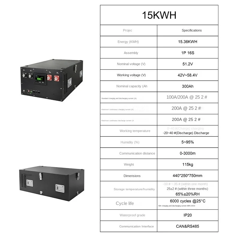 48V 16Pcs 230Ah 280Ah 300Ah Case Battery Pack Akcesoria 16s Diy Lifepo4 Battery Box do domowego przechowywania energii słonecznej