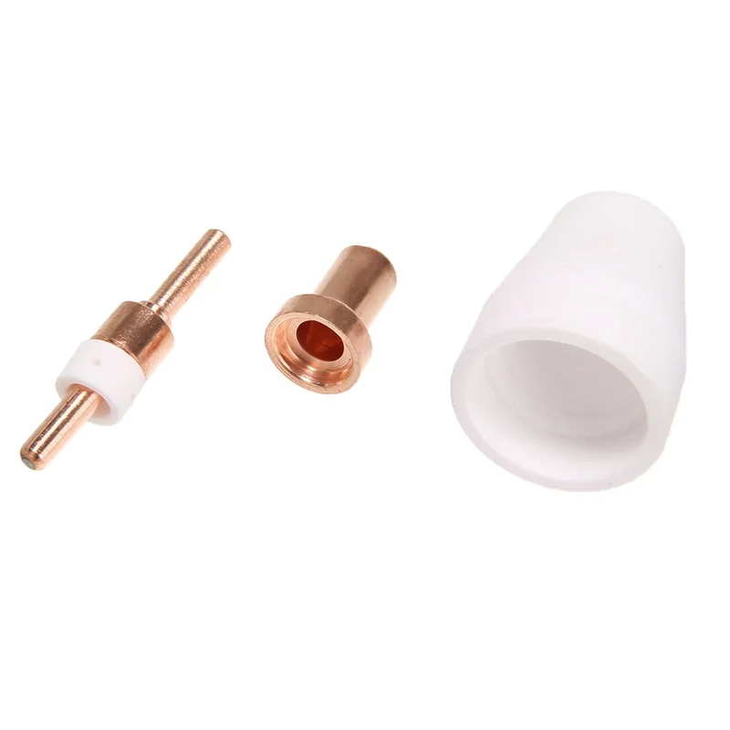

A63X-260Pcs Plasma Cutter Tip Electrodes & Nozzles Kit Consumable Accessories For PT31 30 40 50 Plasma Cutter Welding Tools